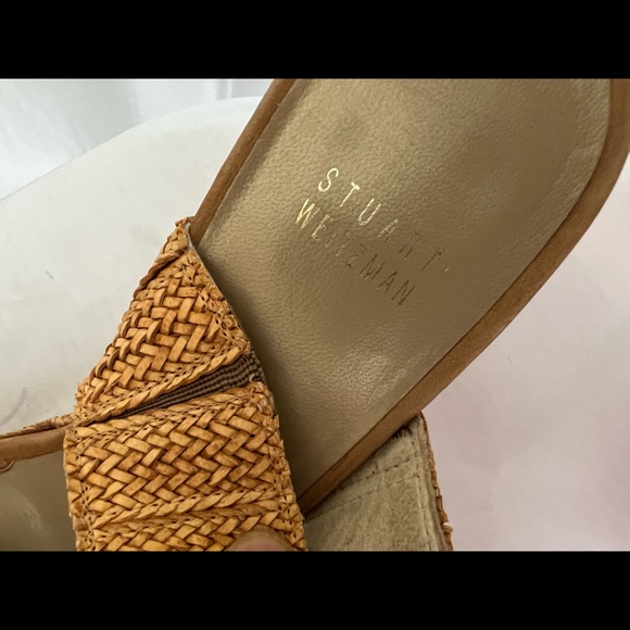Stuart Weitzman Rattan Sandals - Picture 7 of 7